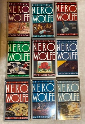 Nero Wolfe Rex Stout BUY AS MANY Good/VG 90's PB & GET $4.75 FLAT SHIPPING # 11N