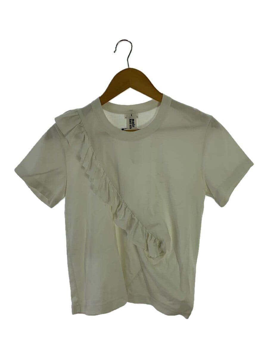 Noir Kei Ninomiya T-shirt S Cotton White Plain 3M-T010 Used