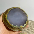 648g Top  Enhydro agate moving water active blister crystal mineral