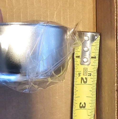 17 Gauge Proflo PFPTB100 1-1/4" Brass P-Trap w/ Flange Chrome Plated Plumbing - Picture 8 of 9