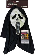 Lee Waddell signed Mask Ghostface Scream Fun World JSA Authentication