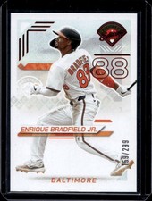 2025 Panini Prospect Edition Enrique Bradfield Jr. Ticket Red #/299 Orioles