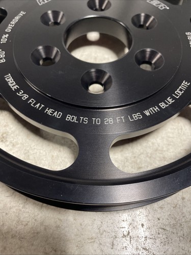 ATI Performance 916163-10 - Polea sobrealimentadora serpentina - Imagen 2 de 11