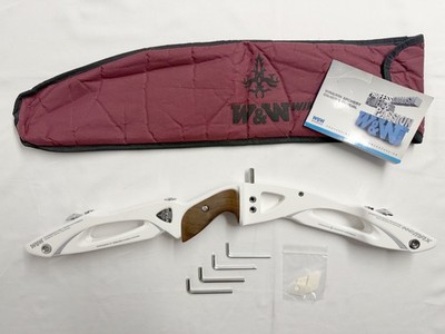 Win & Win Inno Max Archery Recurve Riser - 25'' - Rechtshänder - weiß - ILF