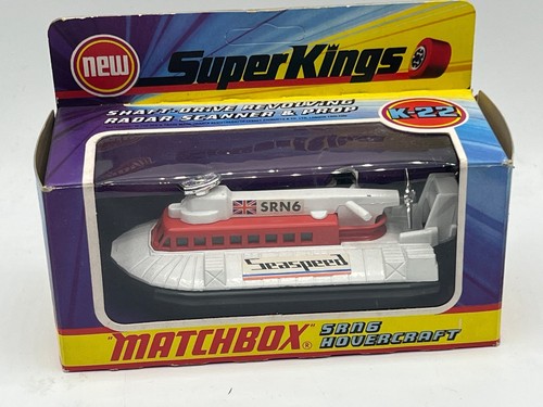 Aerodeslizador Seaspeed - Matchbox Super Kings K-22 SRN6, de colección 1974 - Imagen 1 de 14