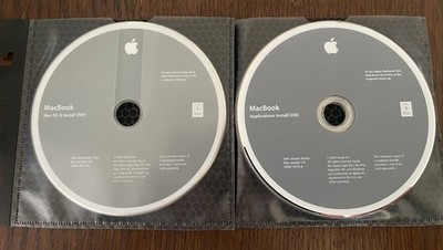 Set Apple DVD Mac OS X 10.6.1 Install + Applications DVDs