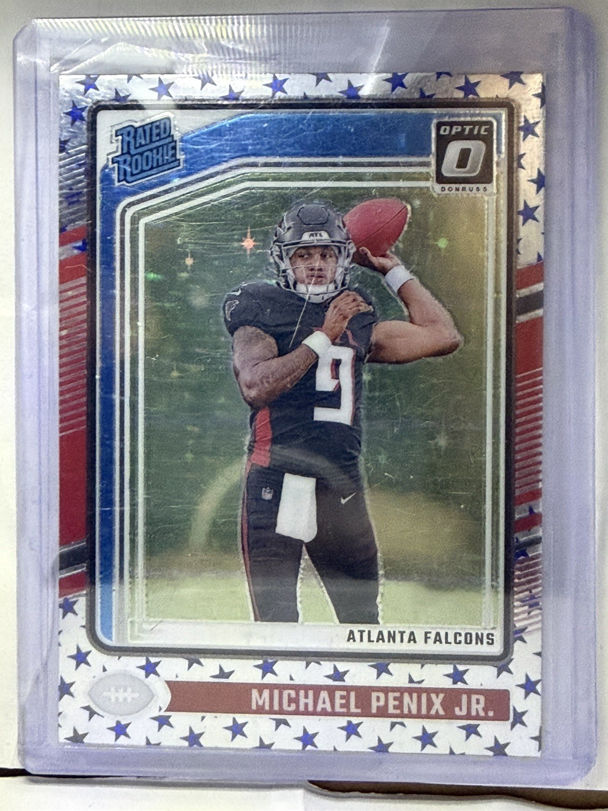 2024 Panini Donruss Optic - Rated Rookie Michael Penix Jr. #279 Stars Prizm (RC)