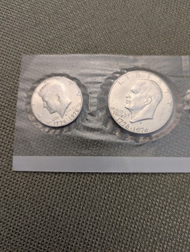 1976 - USA Bicentennial Silver Uncirculated 3 Coin Set - Silbermünzen - Bild 5 von 8