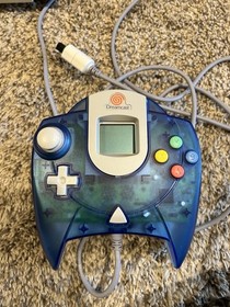Sega Dreamcast White Game Console With 8 Games And Two Controllers Works Great