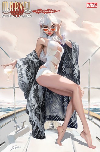 MARVEL SWIMSUIT SPECIAL: FRIENDS, FOES & RIVALS #1 LOZANO 2ND PRINTING (8/20)