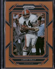 2022 Panini Prizm Leroy Kelly Orange Prizm /249 #75 Cleveland Browns