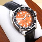 SEIKO Automatic Diver Watch 150m Vintage Orange Dial Professional Model