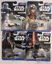 Hot Wheels Star Wars Set Of 4-stormtrooper Skywalker Cad Bane Darth Vader Hot Wheels Star Wars Set Of 4-stormtrooper Skywalker Cad Bane Darth Vader