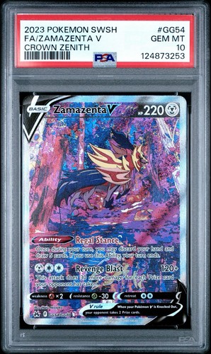 Zamazenta V graded PSA 10 for sale on eBay