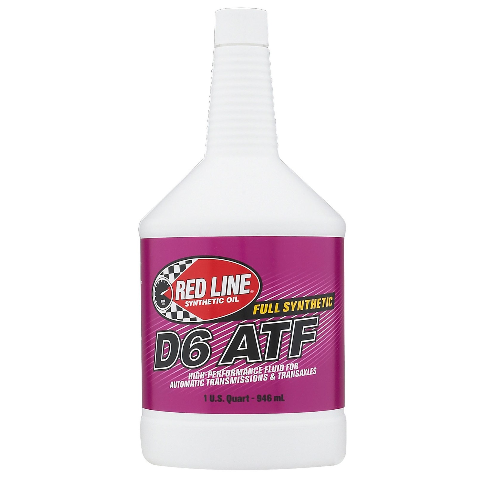 Red Line D6 ATF Automatic Transmission / Transaxle Fluid - 1 Quart (0.946L)