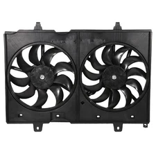 Radiator Condenser Cooling Fan Assembly For 2008-2013 Nissan Rogue Sport 2.5L