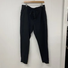 Birddogs Boom for your Broomstick Joggers Mens 3XL Black Stretch Lined Pockets