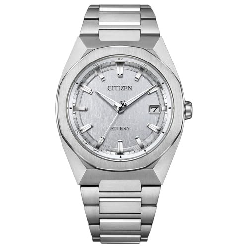 Citizen Men's Watch Attesa CB3040-56H Eco-Drive Titanium Solar Atomic Radio