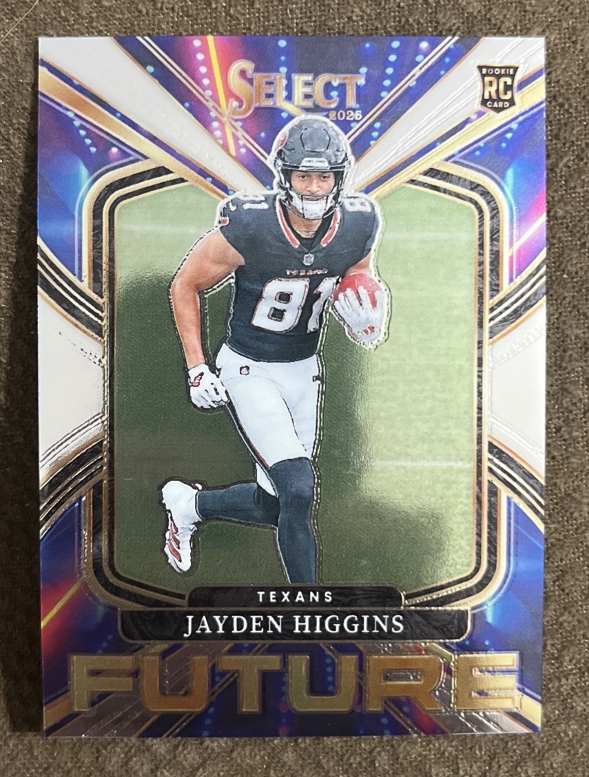 2025 Panini Select - Select Future Jayden Higgins #7 (RC)