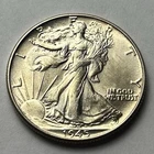 1945 P LIBERTY WALKING HALF DOLLAR BU