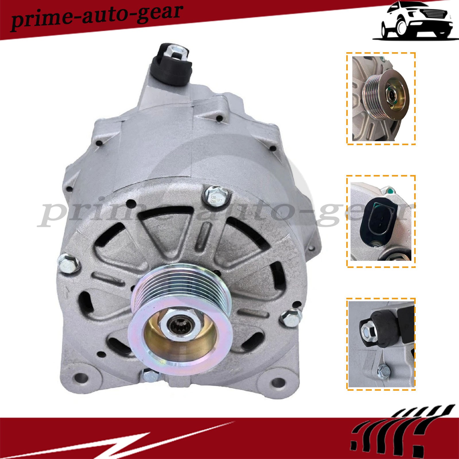 Fits Bentley Continental 06-12 Flying Spur,2006-10 GT GTC Alternator 07C903021J