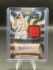 2025 Panini Select WNBA Stefanie Dolson Silver Patch Auto Washington Mystics