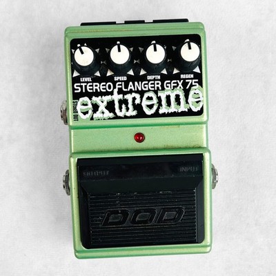 DOD Stereo Flanger GFX75 Extreme Pedal - Green