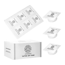 ATOMUS Tattoo Dip Foam 18pcs/Box Needles Cup Caps Needles...