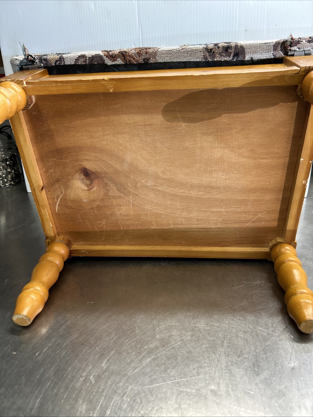 Small Footstool/sewing box