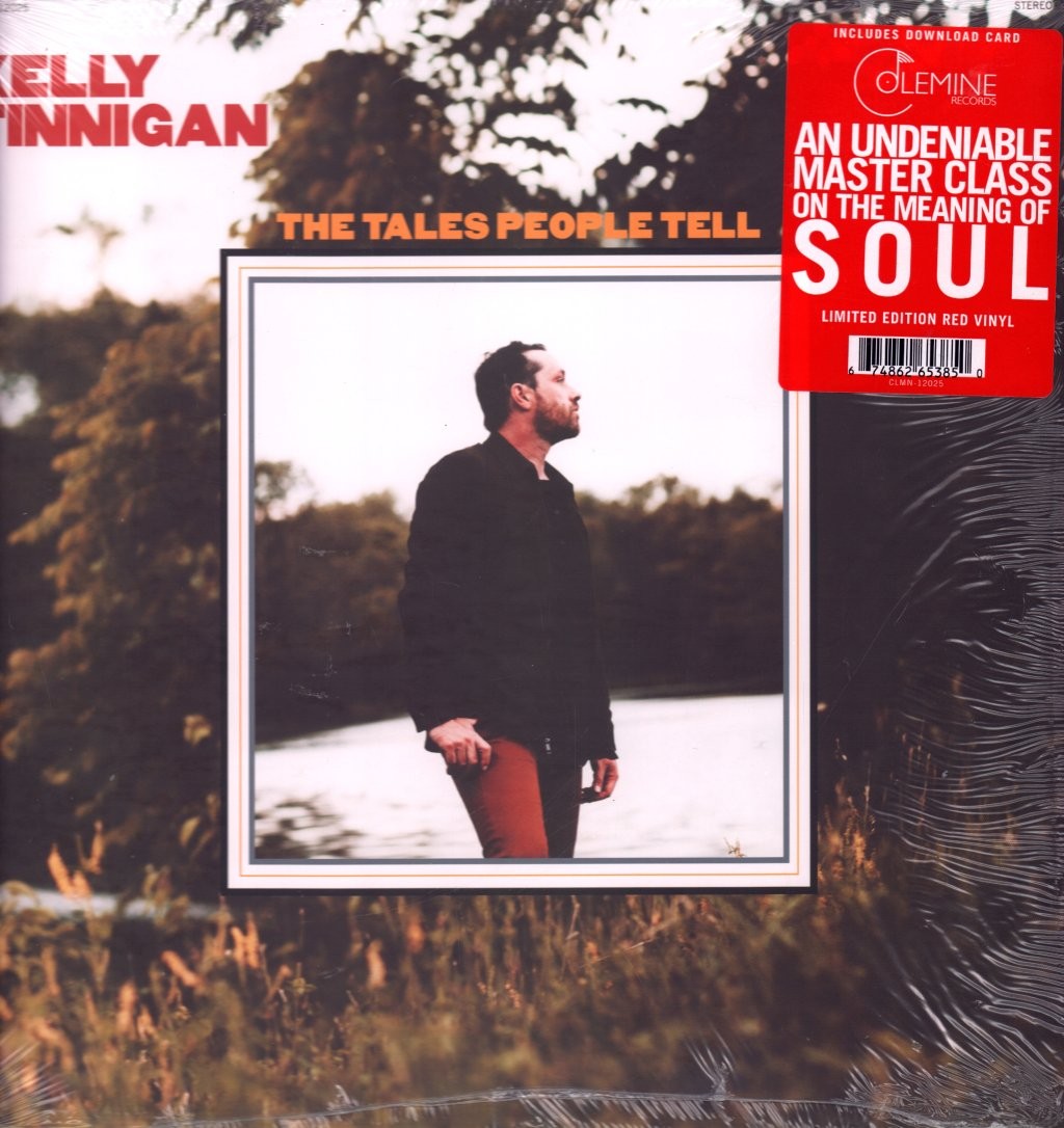 KELLY FINNIGAN TALES PEOPLE TELL LP VINYL 10 track limited red vinyl LP in numbe