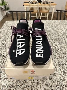 adidas gazelle silver green womens Adidas NMD HU Pharrell Human Race Scarlet – SoleMate Sneakers main image 1