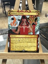 MTG *Faithless Looting etched foil X1* (NM) Strixhaven Mystical Archive Magic