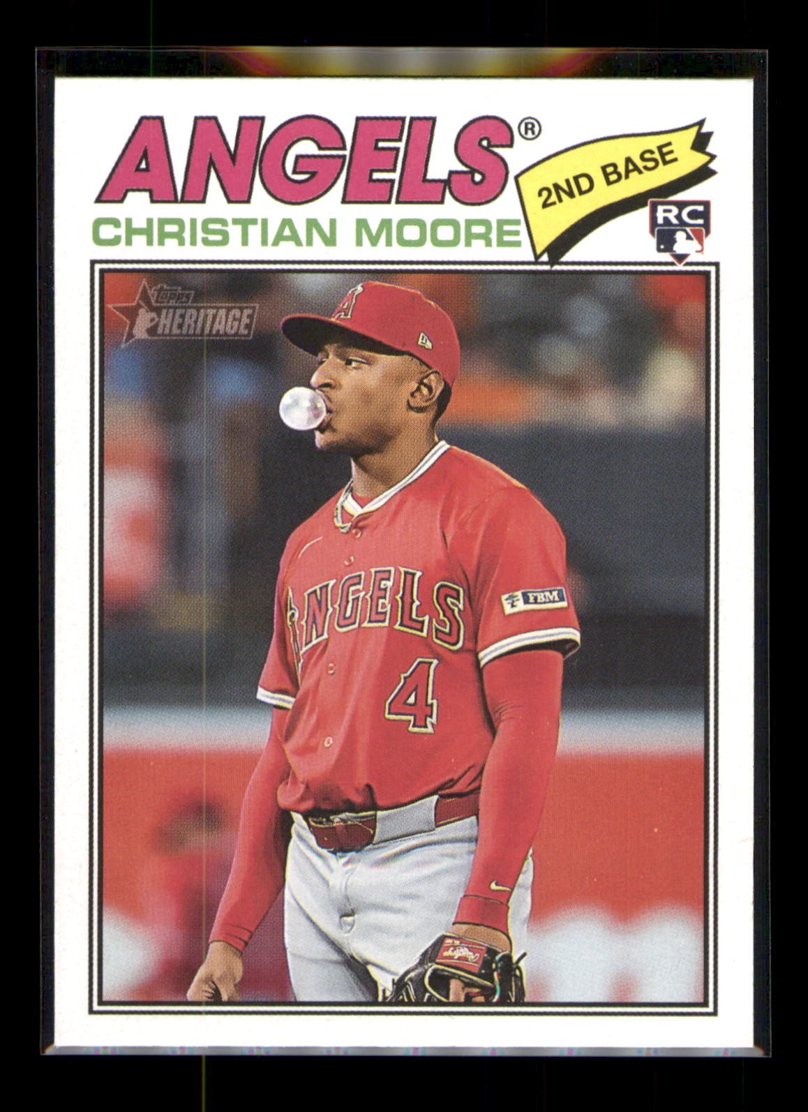 2026 Topps Heritage #249 Christian Moore