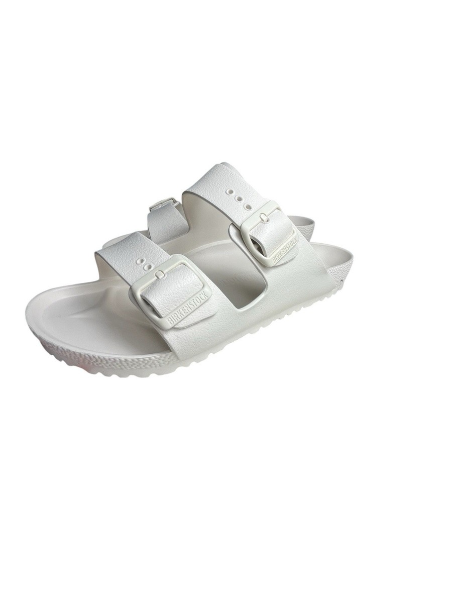 サンダル BIRKENSTOCK Arizona Men Sandals White 1027305 Amazon.com | Birkenstock Unisex Arizona BS Soft Footbed