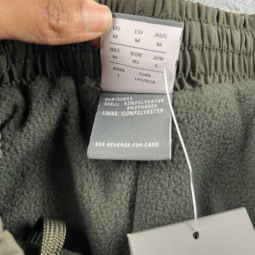 New Balance Pants Men's Medium All Motion Fleece Lined Joggers Green Cargo Pants - Picture 4 of 21