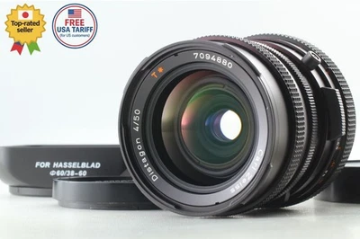 ⏯FLE [N MINT +++] Objectif Hasselblad Carl Zeiss Distagon CF 50mm F/4 T* du... - Photo 1/4