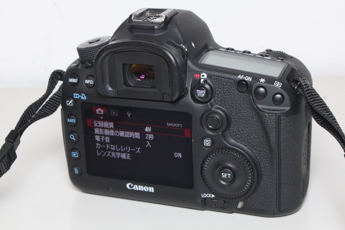 Canon EOS 5D Mark III Digital SLR Camera Body Used with Minor Wear