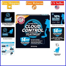Cloud Control Platinum Clumping Cat Litter, 18 lbs, Multi-Cat, Hypoallergenic