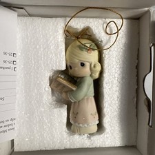 NIB Precious Moments Teacher Ornament "Teachers Make The Season Bright" 610032