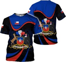 Personalized Name Chile Shirts for Men and Women, Chile Chilean Flag Pride Gift