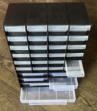 Three Multi Drawer Storage Cabinets, 30 Drawers each