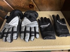 Swiss Tech Boys Gray Winter Ski Gloves Size L Large Waterproof 3M