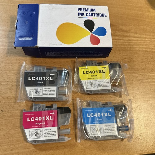LC401XL Canon Premium Ink Cartridges (combo 4 pack: B/C/Y/M) Q - 第 1/4 張圖片