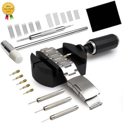 GLDCAPA Watch Link Removal Kit, Watch Band Sizing Tool for Watch Strap Adjustmen