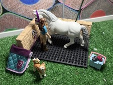 Schleich Horse Club Waschplatz Set Lipizzaner...
