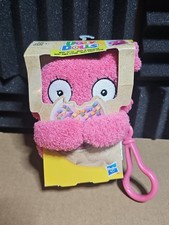 Hasbro Ugly Dolls Wage To Go Stuffed Pink Plush Toy Backpack Clip