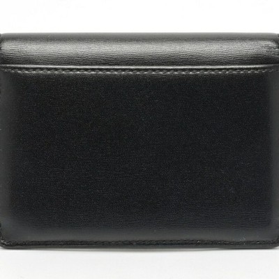 Celine Wallet 10I583DPV.38NO Shiny Calfskin Black S-159610