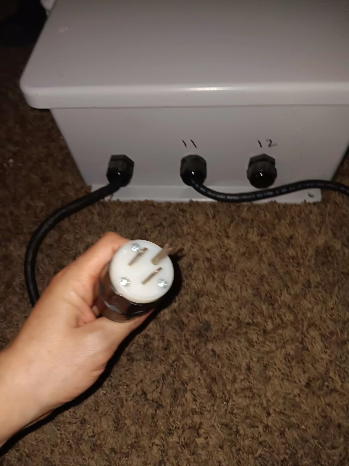 STAHLIN J1212HPL 3 POLE PARTIAL HOOKUP ELECTRICAL BOX TYPE#1,3R,4X,6P,12 ,IP66