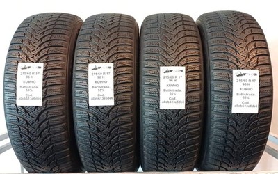 GEBRAUCHTE REIFEN STÜCK 4 KUMHO WINTERCRAFT WP51 215/60 R17 96H INVERNALI