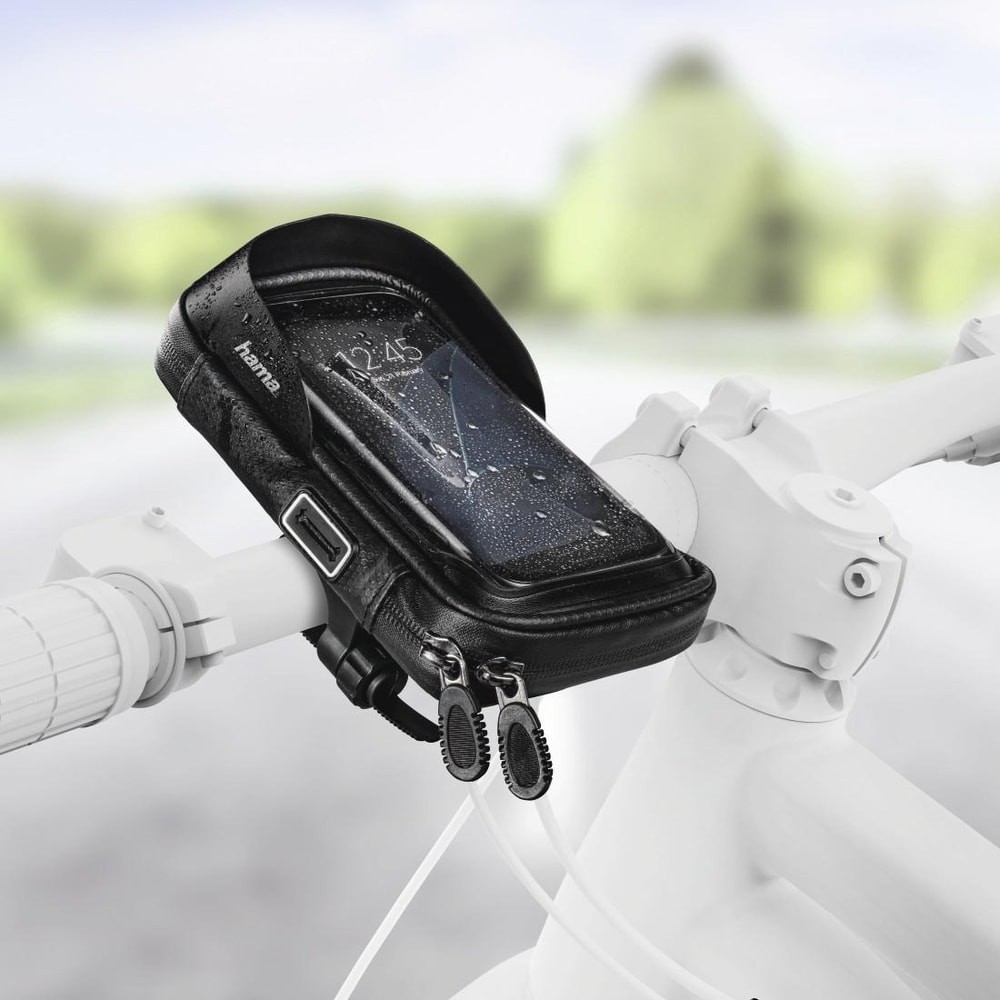 HAMA Smartphone-Tasche „Multi“ als Lenkertasche fürs Fahrrad, #1907301